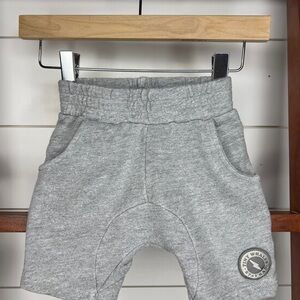 Tiny Whales- Gray Kids Jogger Bottoms